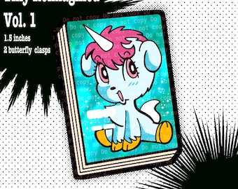 Unico Manga Enamel Pin