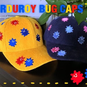 Corduroy Bug Germ Cap
