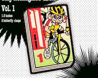 Yowamushi Pedal Manga Enamel Pin