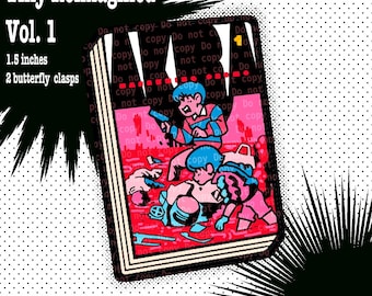 Akira Manga Enamel Pin