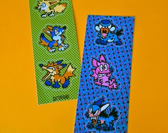 Critter Mini Sticker Sheets