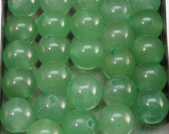 Natural Green Aventurine Gemstone Round Sphere Loose Beads Size Choice Lot 4mm 6mm 8mm 10mm