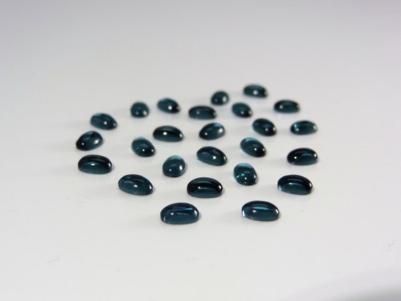 Alexandrite 6x4mm Oval Cabochon Cut Loose CZ Stones Color Change Gemstones