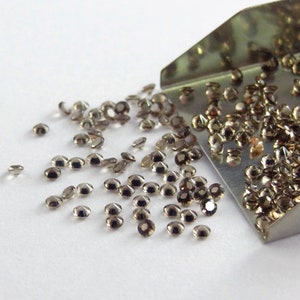 Smoky Quartz Round Brilliant Cut SIZE CHOICE Loose Stones High Quality Natural Semiprecious Gemstones