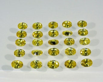 Taille ovale au choix en or jaune, pierres non fixées, zircons cubiques, pierres précieuses