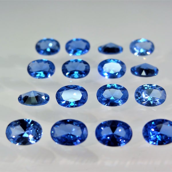 Dark Aquamarine Oval Cut Shape SIZE CHOICE Loose Stones Spinel Gemstones