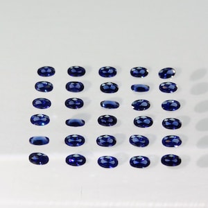 Tanzanite Oval Cut Shape SIZE CHOICE Loose Stones Cubic Zirconia Gemstones