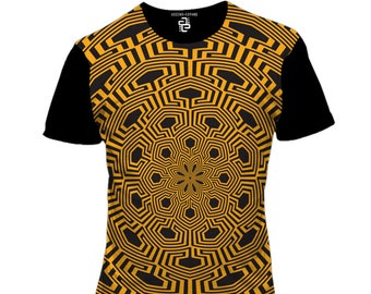 Hexa Honeycomb - All Over Print Unisex Tee - Sacred Geometry Clothing