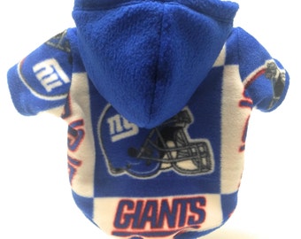 ny giants dog sweater