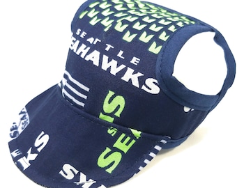 Dog Hat - Seahawks Sports Fabric