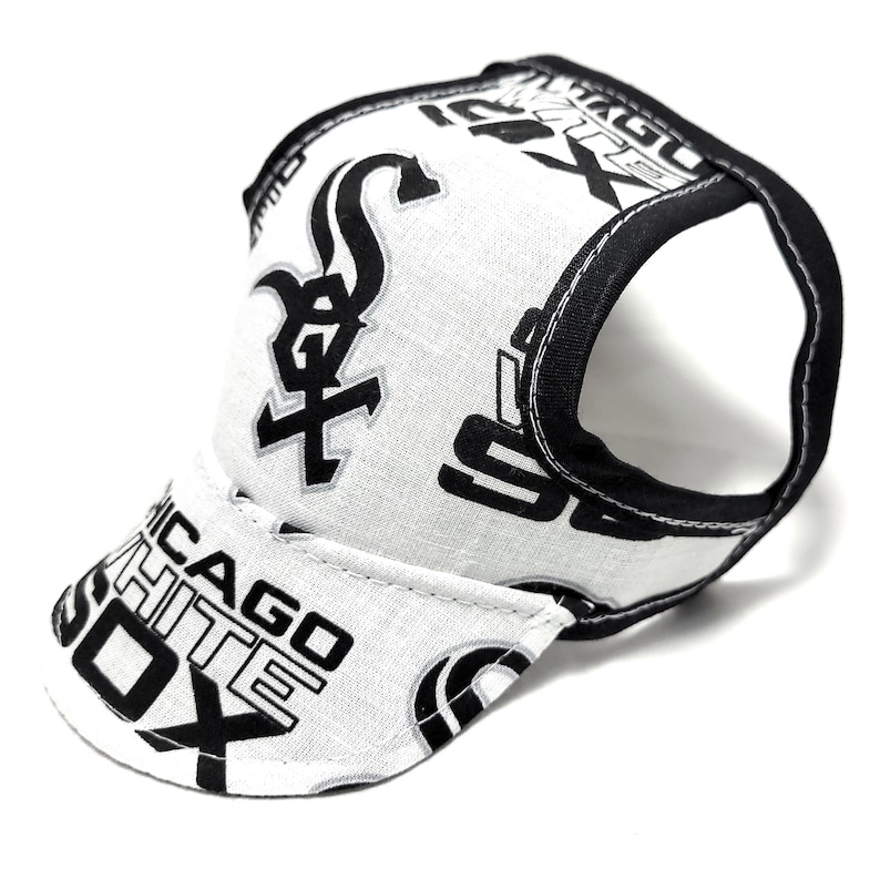 Dog Hat Chicago White Sox Sports Fabric Etsy UK