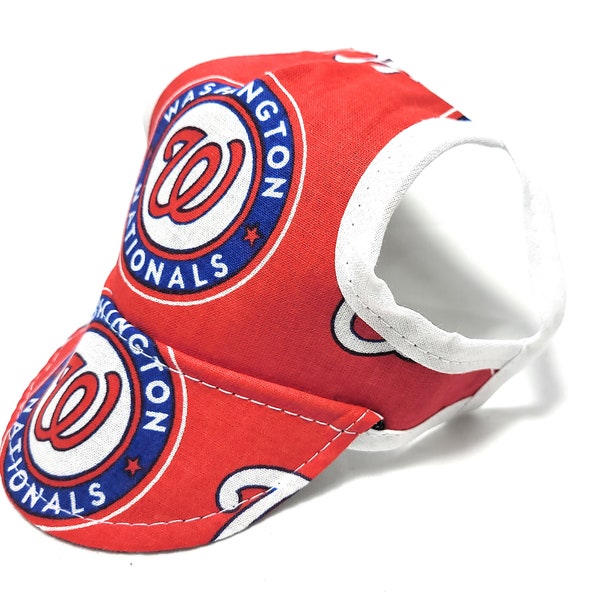 Dog Hat - Washington Nationals Sports Fabric