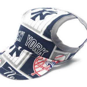 NY Yankees vintage visor Vintage MLB Annco NY New York Yankees Blue Adjustable Size  main image 3