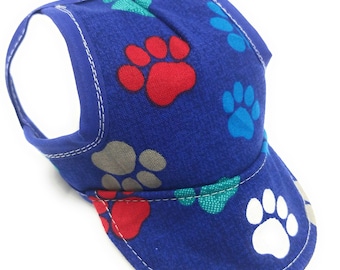 Dog Hat - Blue Pawsome