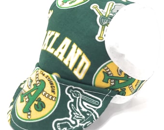 Dog Hat - Oakland A's Sports Fabric