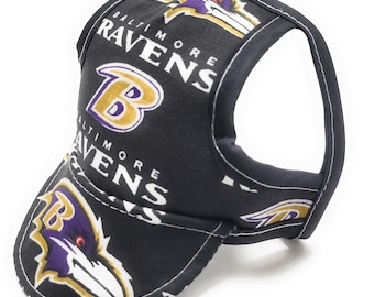 Dog Hat - Ravens Sports Fabric
