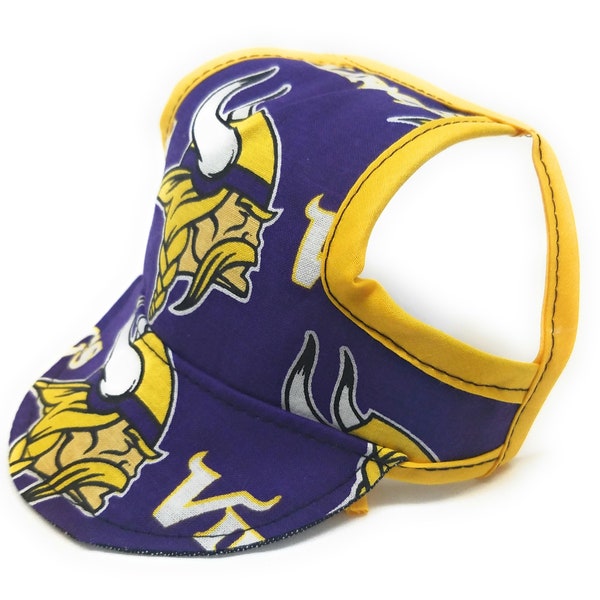 Dog Hat - Minnesota Vikings Sports Fabric