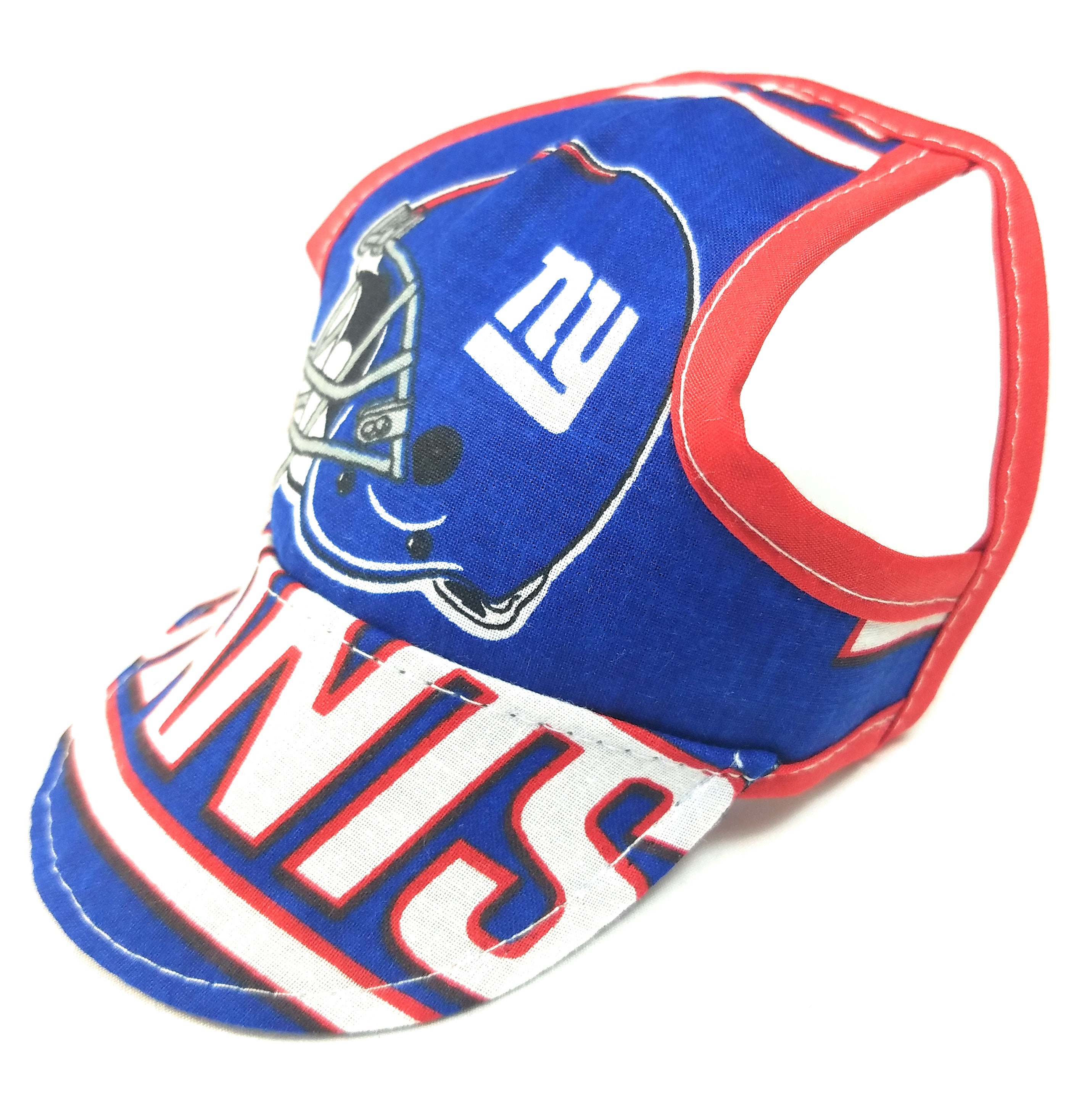Dog Hat NY Giants Sports Fabric Etsy
