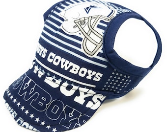 Dog Hat - Cowboys Sports Fabric