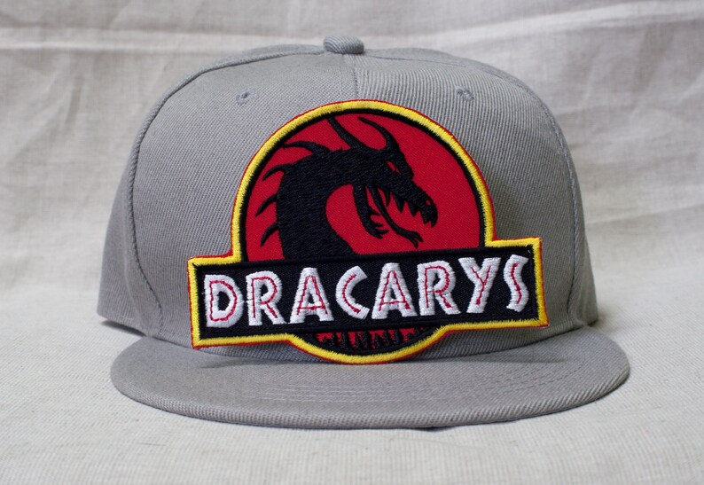 Dracarys 10x10cm. Size 4/'/' x 4/'/' Patch Iron-on