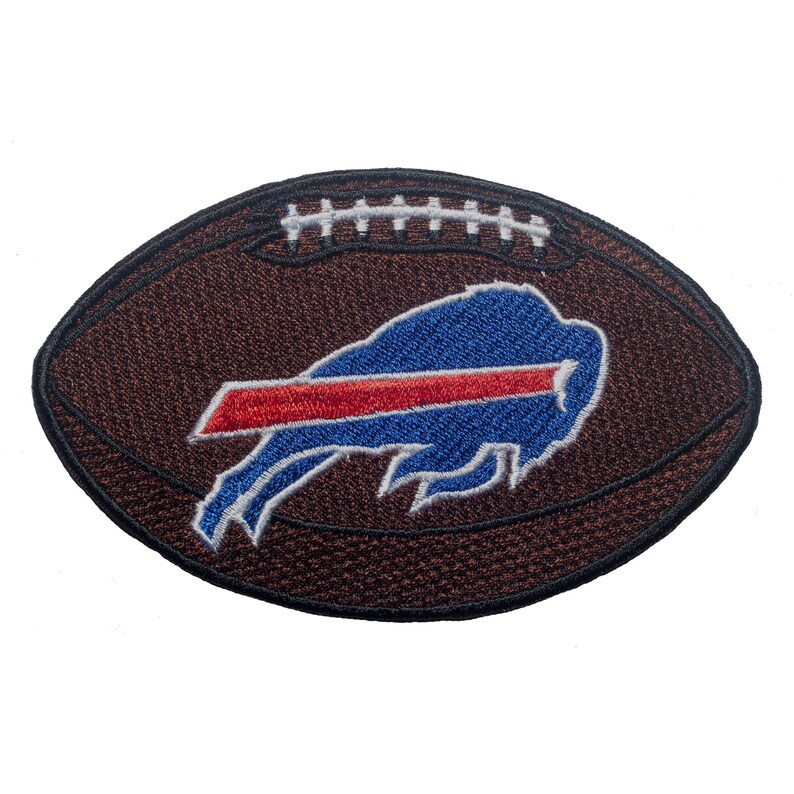 Embroidered Patch. Buffalo Bills Ball. Patch Iron On. Sew On. | Etsy