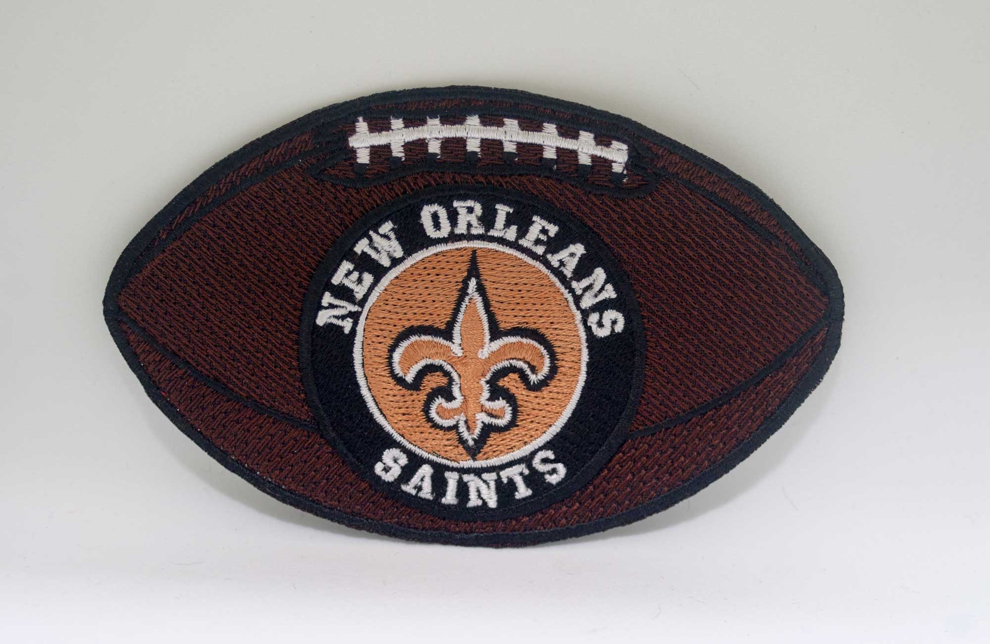 Embroidered Patch. New Orleans Saints Ball. Patch Iron On. Sew Etsy