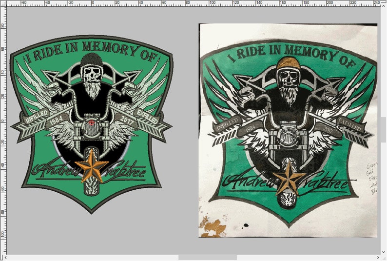 Custom Embroidery Digitizing Service. I Will Digitize Your Etsy