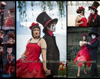 Miss Acacia Cosplay Costume (Jack et la mécanique du coeur / Jack and the cuckoo-clock heart)