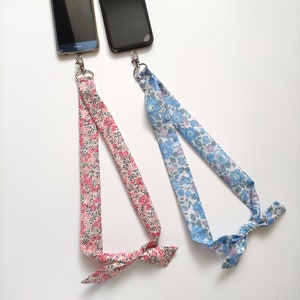 Liberty fabric mobile phone port, Universal Smartphone Lanyard, universal card/Card Connector