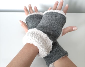 Wool mittens sheep buckle for children and adults