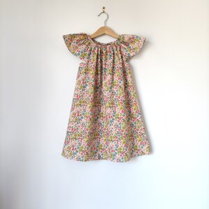 Robe liberty pour bébé et fille image 3