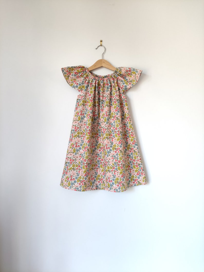 Robe liberty pour bébé et fille image 3