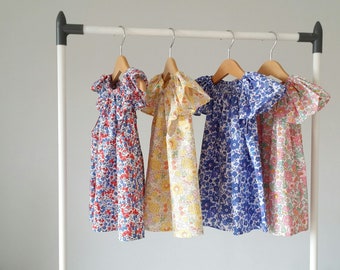 Robe liberty pour bébé et fille