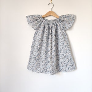 Robe liberty pour bébé et fille image 4