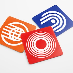Retro Epcot Logo Coasters