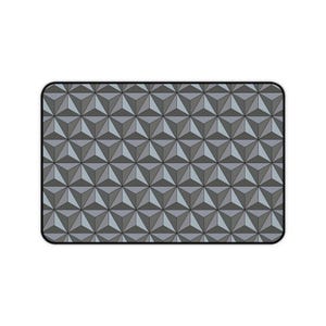 Spaceship Earth Patten Desk Mat