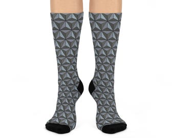 Spaceship Earth Epcot Socks