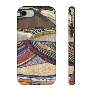 The Land Mosaic Samsung Google and Older iPhone Tough Case