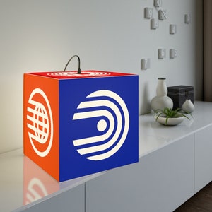 Retro Epcot Logo Lamp
