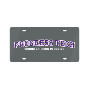 Placa de matrícula de Progress Tech