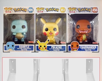 10 INCH JUMBO - 3D Floating Pop Shelf for Funko Pop Boxes (Shelf Size: 3in high x 6in deep)