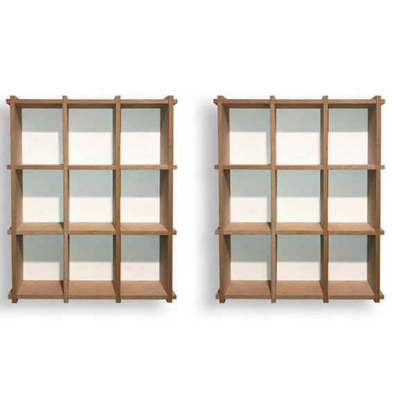 KUBBIE DLX WHITE (3x4) - in Box Display Case for Funko Pops, Wall