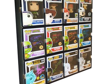 KUBBIE DLX - In Box Display Case for Funko Pops, Wall Mountable & Stackable Pop Shelf, Cardboard