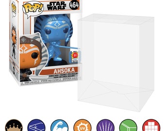 4 INCH STANDARD Pop Protectors for Funko (50mm thick, UV & Scratch Resistant) 6.25h x 4.5w x 3.5d