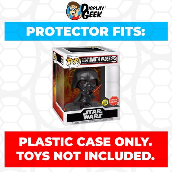 Pop Protector for Red Saber Series Volume 1 Darth Vader #523 Funko Pop Deluxe by Kollector Protector