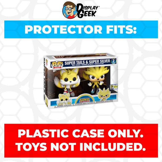 Verified Super Tails & Super Silver (2-Pack) [SDCC] by Funko Pop!