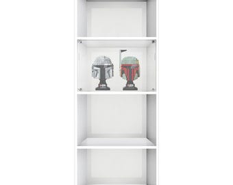 Custom Acrylic Solution for IKEA® BILLY SKINNY 40cm wide bookcase (3mm thick, uv resistant) 35.5cm inside