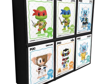 GRAIL KUBBIE BLACK (3x2) - In Box Display Case for Thrilljoy Pix (Cardboard)