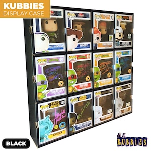 KUBBIE DLX - In Box Display Case for Funko Pops, Wall Mountable & Stackable Pop Shelf, Cardboard