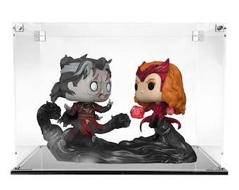 Custom Acrylic Display Case for POP MOMENT Funko Pop Out of Box (3mm thick, UV Resistant)